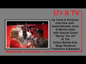 Sasha Mitchell, Actor & Martial Artist Interview at Action Martial Arts Magazine Mega Weekend Expo.