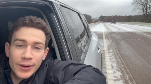 Y’al know how we say “bridges and overpasses freeze first”? It’s not just a catchphrase… there’s a reason for it. Definitely coming into play in the Deep South right now. Matthew Cappucci paused his journey to explain: | MyRadar Weather Radar