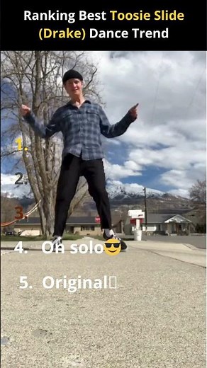 Ranking Best Toosie Slide (Drake) Dance Trend