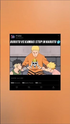 boruto vs kawaki Stop in Naruto 🥶
