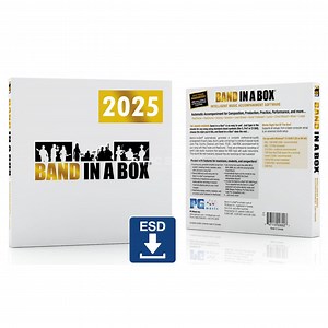 PG Music Band in a Box 2025 MegaPAK PC Boxed favorable buying at ou...