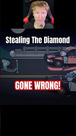 Stealing The Diamond GONE WRONG! | #shorts