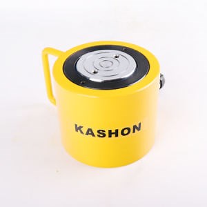 [Hot Item] Rcs-1002 Equivalente de Enerpac 100 Tonelada de acción simple con retorno por resorte gato hidráulico de baja altura