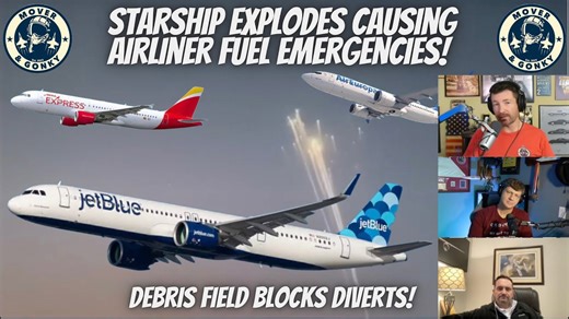 Looking back - KA-BOOM! Exploding starship puts airliners in fuel emergencies