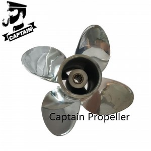 [Hot Item] 9.9X10 Stainless Steel Outboard Propeller for Evinrude Johnson Omc 15-35HP