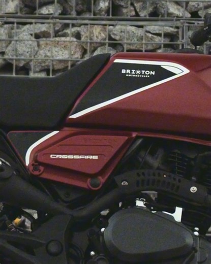 The mini bike with a big presence. Crossfire 125 XS. 🖤 ❗ Bring style and fun to the road: https://www.brixton-motorcycles.com/models/crossfire-125-xs/ | Brixton Motorcycles