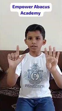 Finger Counting 1 to 100 Empower Abacus Pune
