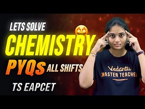 TS EAPCET 2025 Chemistry PYQs All Shifts 🔥 All Questions Explained