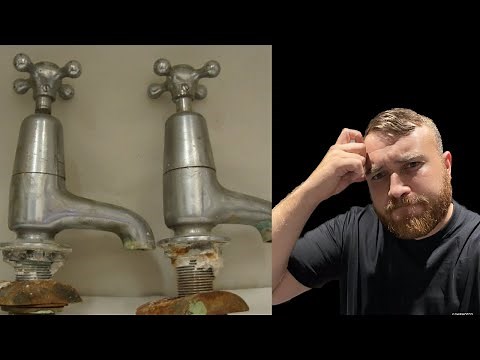 How to remove stuck bath taps