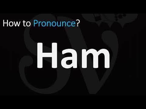 How to Pronounce Ham (BIBLE)