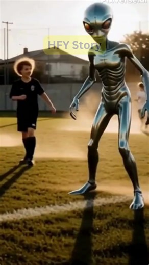 The Alien having football games #aliens #hfy #shorts
