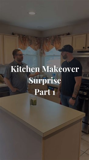 We’re redoing this kitchen while she’s on vacation She has no idea… and we’re catching her full reaction. Stay tuned to watch every step — from prep to install — and wait until you see the final reveal 👀✨#SurpriseReaction #KitchenTransformation #BigReveal #BeforeAndAfter #KitchenMakeover