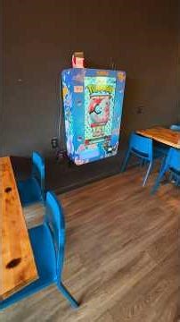 Restocking my Pokemon vending machine at Poke cafe in Flemington NJ #pokemonrestock