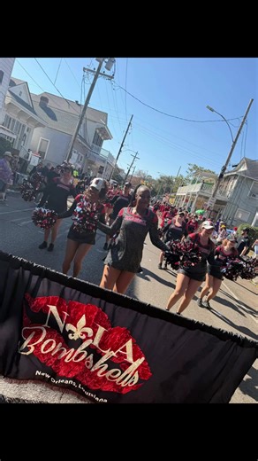 This past weekend our Bombshells took OVER the streets of Metairie and New Orleans, marching in 4 parades in 3 days and bringing the energy every single time 🔥💃 Think you missed us? Don’t worry 😘 We’re rolling straight into Mardi Gras week TOMORROW night with Krewe of Druids. After that, you’ll still have 4 more chances to catch us lighting up the route 💋 Stay ready… we’re just getting started 🎭✨#fyp #NOLAbombshells #dancetok #mardigras #neworleans