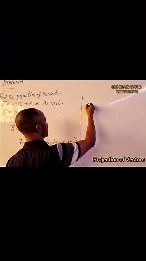 “Scalar Projection of Vector A on B Made Easy! | Vectors in 1 Minute”