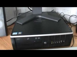 HP Compaq Elite 8200 SSF PC Running Windows 7