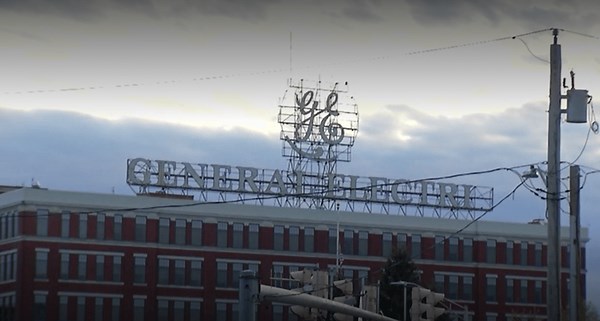 General Electric sign temporarily taken down: Historian explains
