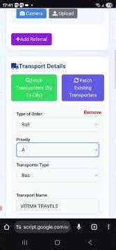 filling of client registration form