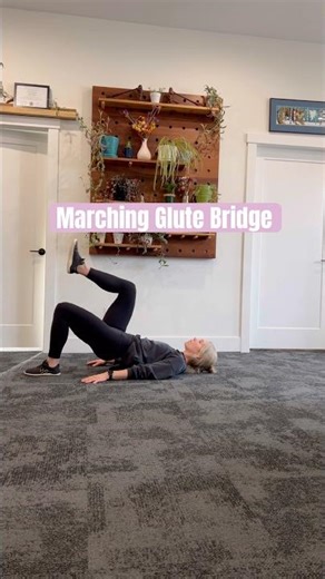 Marching Glute Bridge