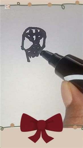 Speed drawing spiderman.