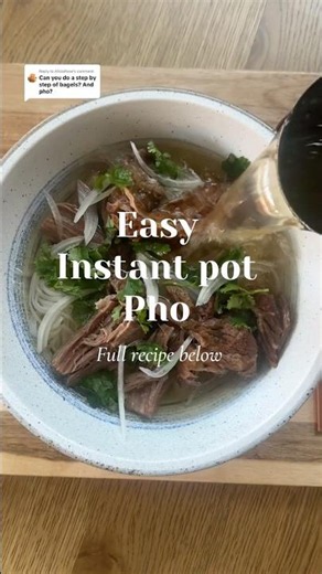 One of the simplest ways of making Pho. #recipe #soup #pho #easyrecipe #dinnerideas