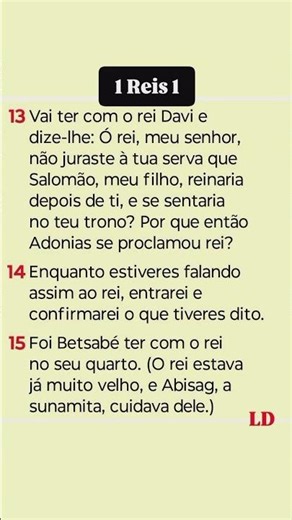 Vai ter com o rei Davi...