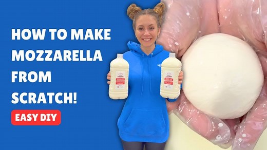 How To Make Mozzarella From Scratch!