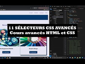 11 Sélecteurs avancés en CSS pour coder plus vite | Cours avancé HTML CSS
