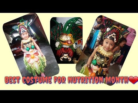 NUTRITION MONTH | DIY | COSTUME