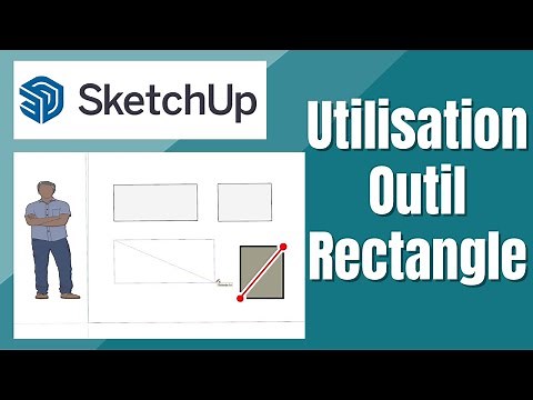 SketchUp Outil Rectangle