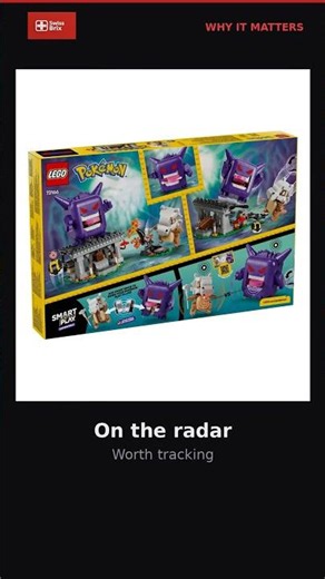 NEW LEGO Pokémon: Cubone and Gengar's Spooky Showdown