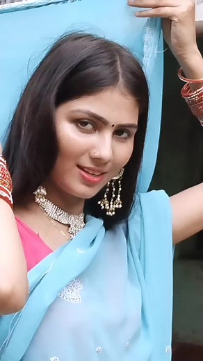 Draping a Blue Saree: South Asian Fashion Tips