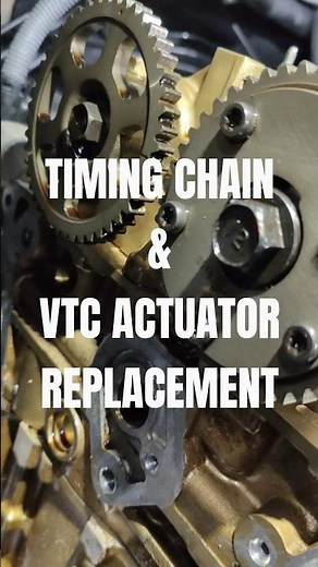 Timing Chain & VTC Replacement | K24 Honda CR-V