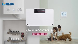 Beok CCT-28 Wired Hub Controller 5 or 8 Outputs Chamber 3A Central Water Underfloor Heating Thermostat Control Box for Heating