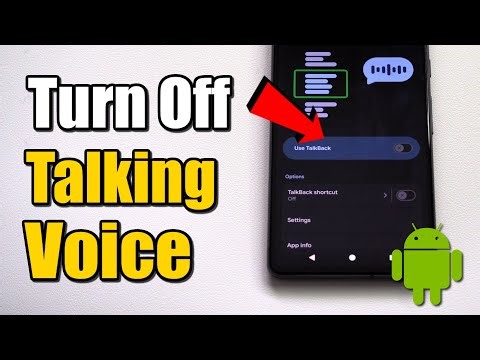 How to Turn Off the Talking Voice Description on your Android Phone (Talk Back)