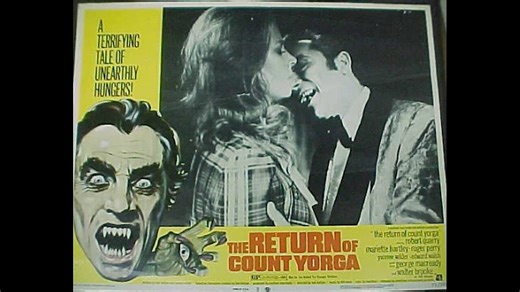 1971 The RETURN of Count Yorga, VAMPIRE