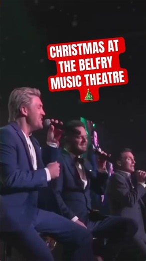 The Modern Gentlemen #ChristmasMusic December 6th & 7th at the Belfry Music Theatre