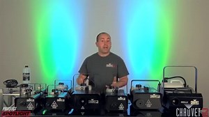 Watch CHAUVET DJ Hurricane 1600 Compact High-Output Fog Machine w/Timer Remote & Automatic Shut-Off on Amazon Live