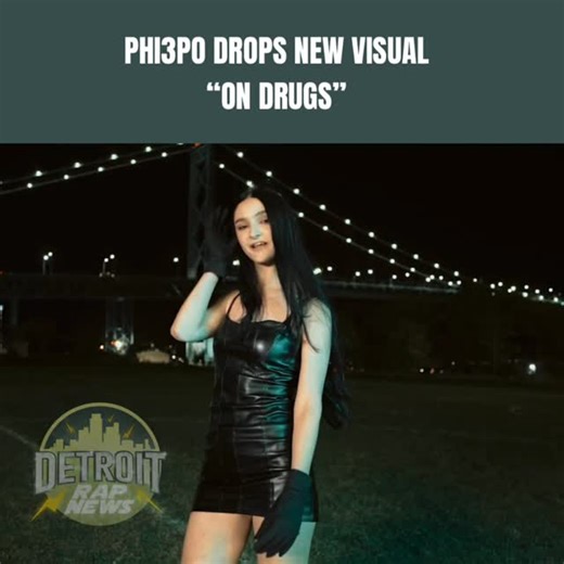 Detroit Rap News on Instagram: "New Video From @phi3po “On Drugs” Out Now #DetroitRapNews 🗞️"