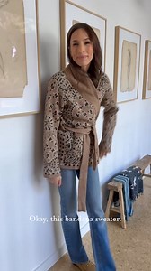 Meet The Bandana Riding Cardigan—a slouchy shawl collar sweater, knit in a fuzzy wool jacquard that feels as comforting as it looks, with a slight nod to the west. | The Great.