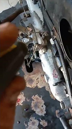 low speed adjustment Kohler Magnum 18 HP. only @B&H small engine repair services