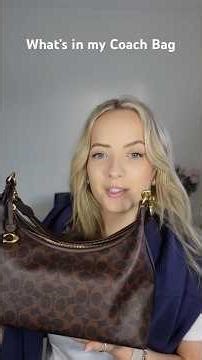 What’s in My Coach Juliet Bag 👜 | Signature Canvas 2026