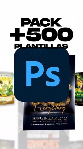 ¡ 500 plantillas de flyers editables en photoshop! Disfrutalas, espero te sean útiles😎 Muchos diseñadores han aportado un grano de arena en mi crecimiento, hoy me toca a mi aportar a esta comunidad 🤜🏻🤛🏻 #pack #gratis #photoshop #diseño #flyers #socialmedia #regalo #adobe #diseñografico #diseñador
