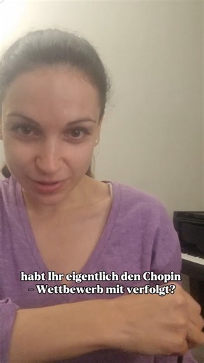 Ein Paar Gedanken von mir zu dem Frédéric Chopin - Wettbewerb 2025 in Warschau. Wie sehr Ihr das? @chopininstitute 💛 | Olga Scheps