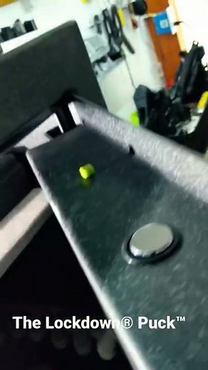 The Lockdown® Puck™ - Gun Safe Security Device with WIFI enabled security system