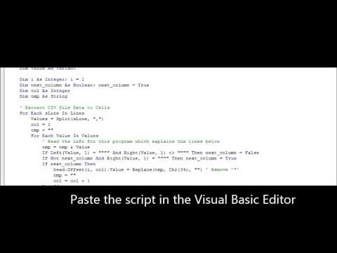 How to call the free Yahoo! Finance API to get Stock Data (Microsoft Excel & VBA)