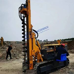 [Hot Item] Songte Spv-150y Solar Ramming Pile Drilling Machine for Solar Ground Screws Construction