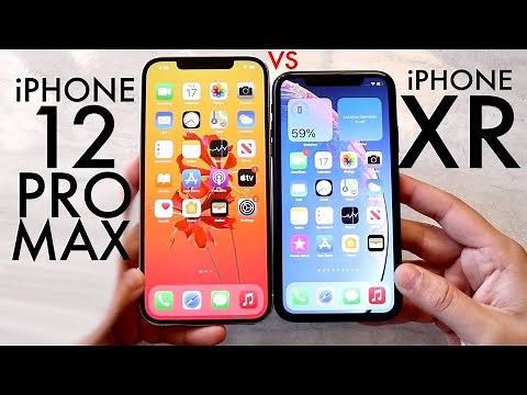 iPhone 12 Pro Max Vs iPhone XR! Comparison Review