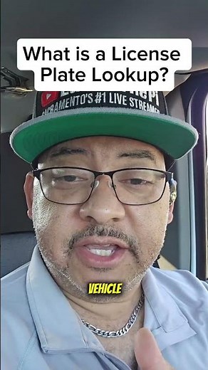 What is a License Plate Lookup?