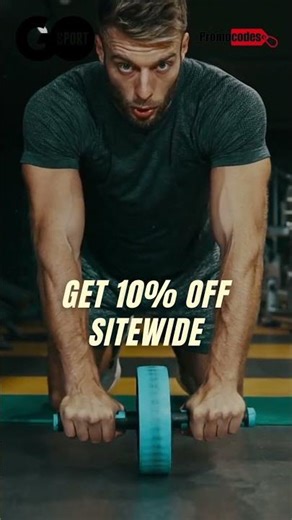 Go Sport get 10% OFF sitewide | Best fitness promo code #discounts #promocodes #shorts